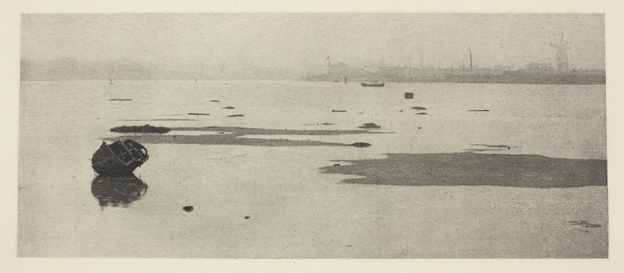 Laag Water op Breydon door Peter Henry Emerson