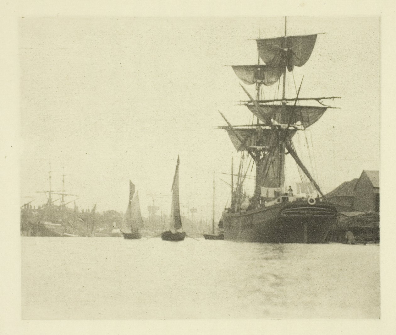 Terugkeer van de Garnalenvissers door Peter Henry Emerson