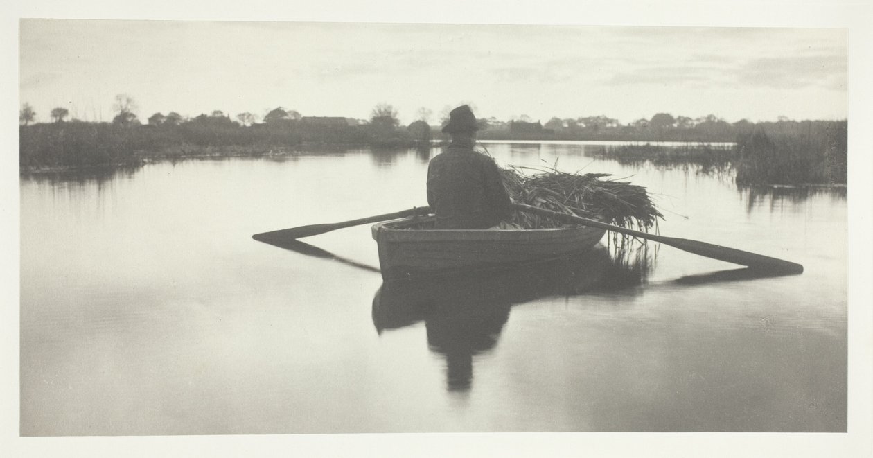 Naar huis roeien de Schoof-Stuff door Peter Henry Emerson