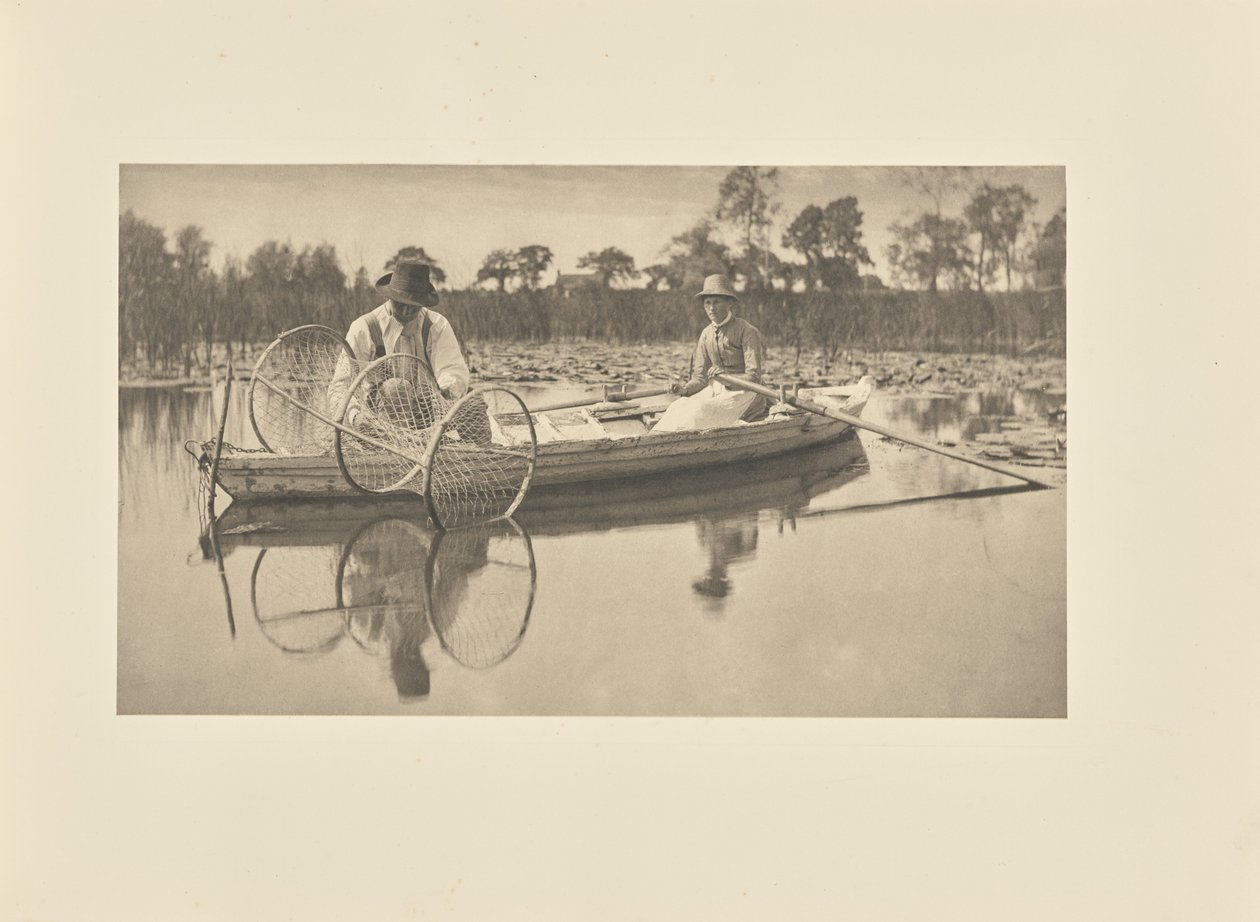 Het boognet opzetten door Peter Henry Emerson