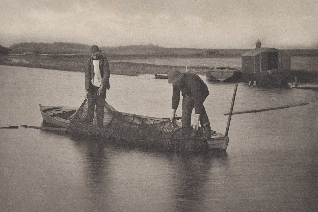 Het Opnemen van het Palingnet door Peter Henry Emerson