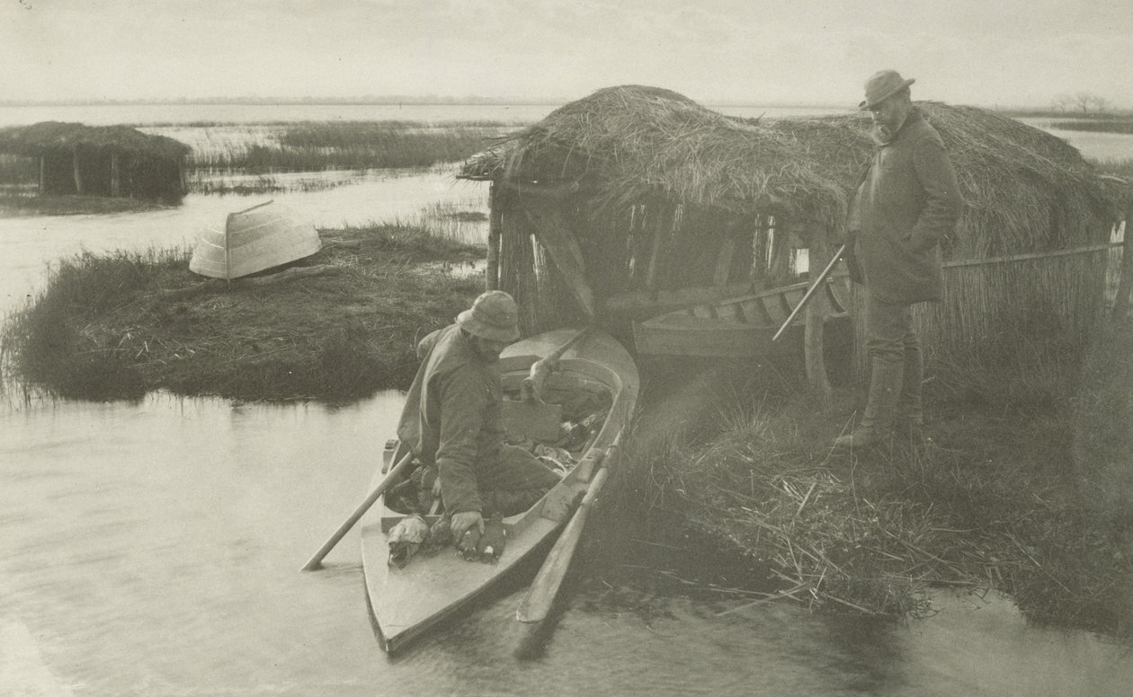 De terugkeer van de vogelvanger, ca. 1885 door Peter Henry Emerson