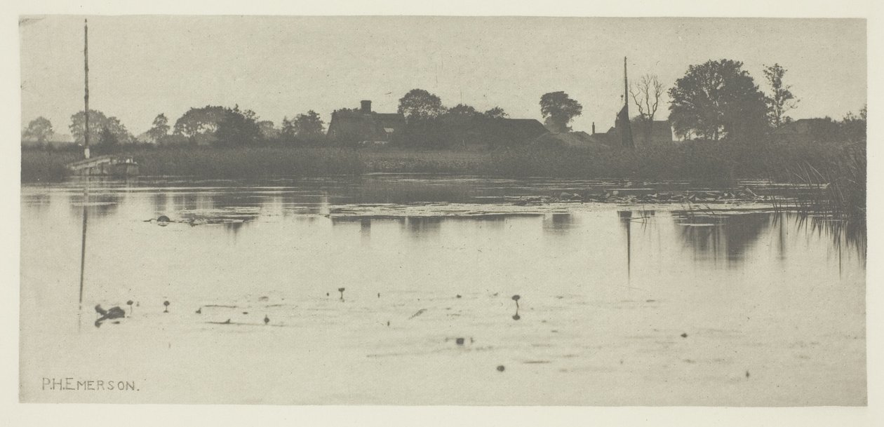 De rand van het meer door Peter Henry Emerson