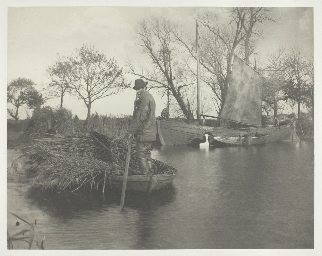 De terugkeer van de Gladdon-snijder door Peter Henry Emerson