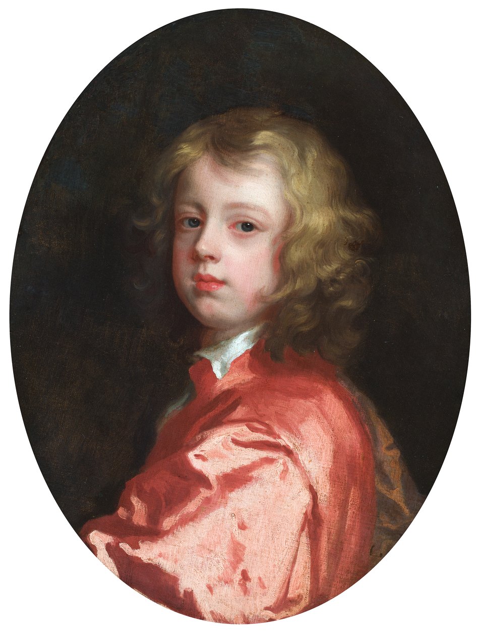 Portret van een jongen, waarschijnlijk Francis, Burggraaf Beauchamp (olieverf op doek) door Peter Lely