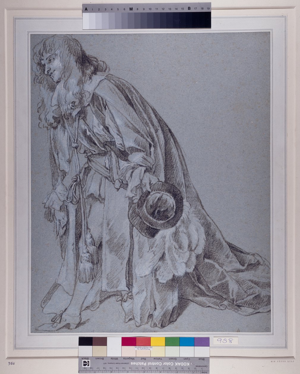 Eerbiedige figuur door Peter Lely