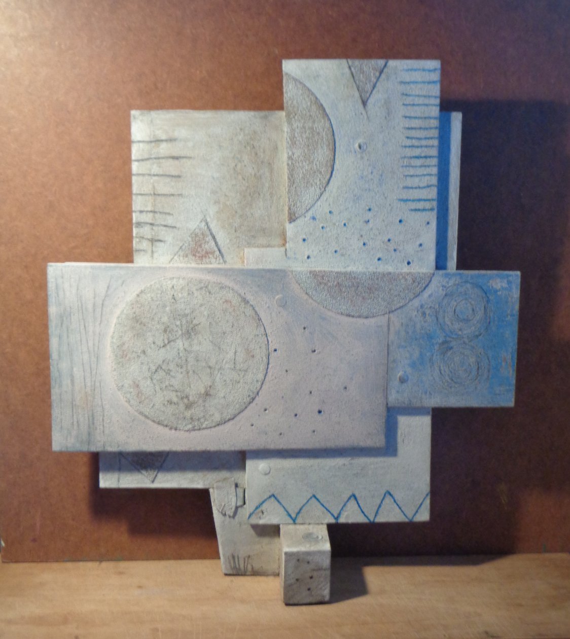 Aarde-Wind-Vuur, 2020 (sculptuur) door Peter McClure