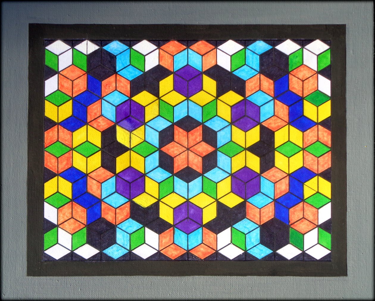 MANDALA.2021 door Peter McClure