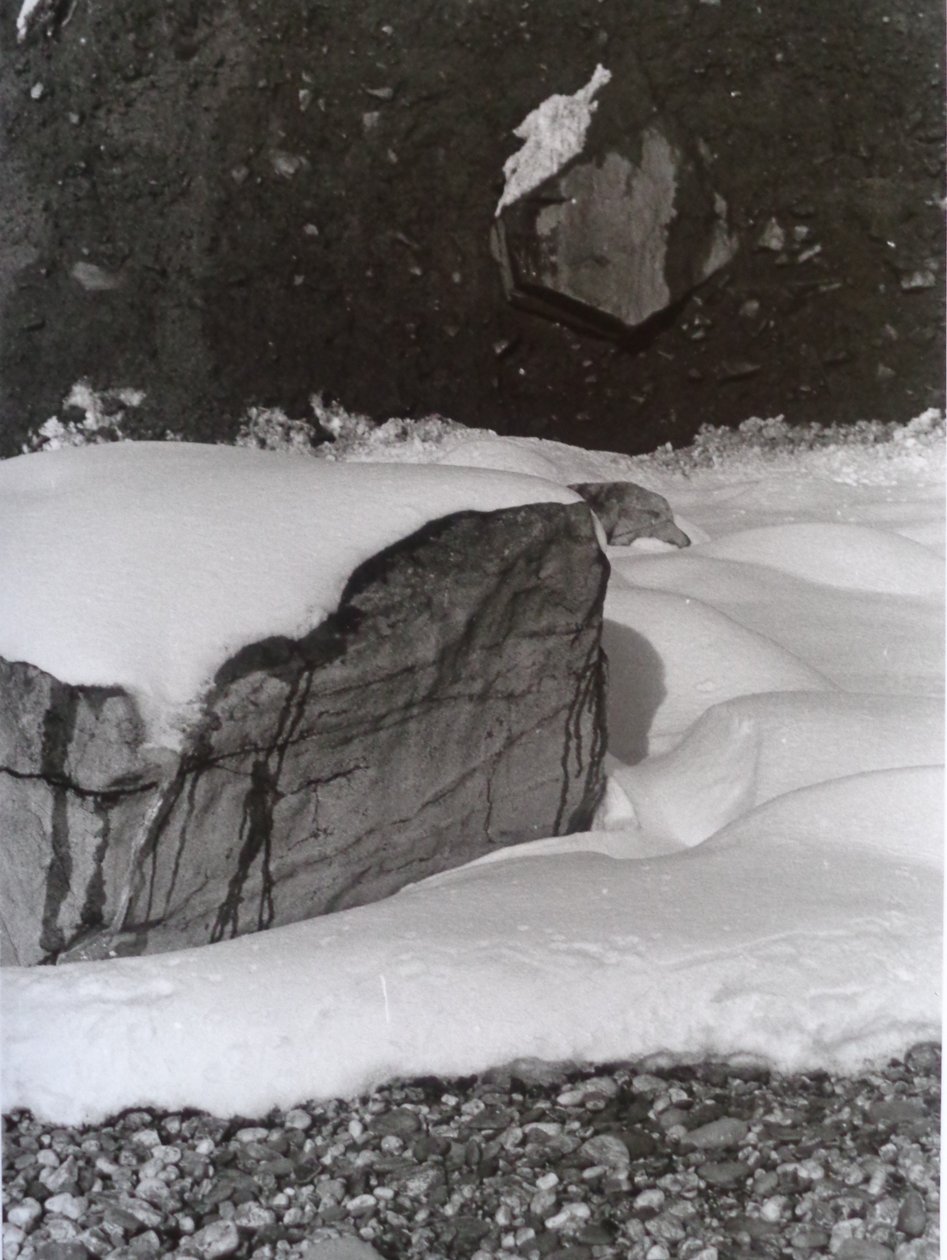 Vintage zwart-wit foto nr. 3, 1985 door Peter McClure