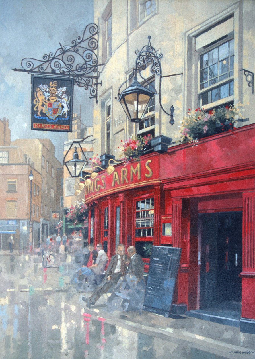 The Kings Arms, Shepherd Market, Londen door Peter Miller