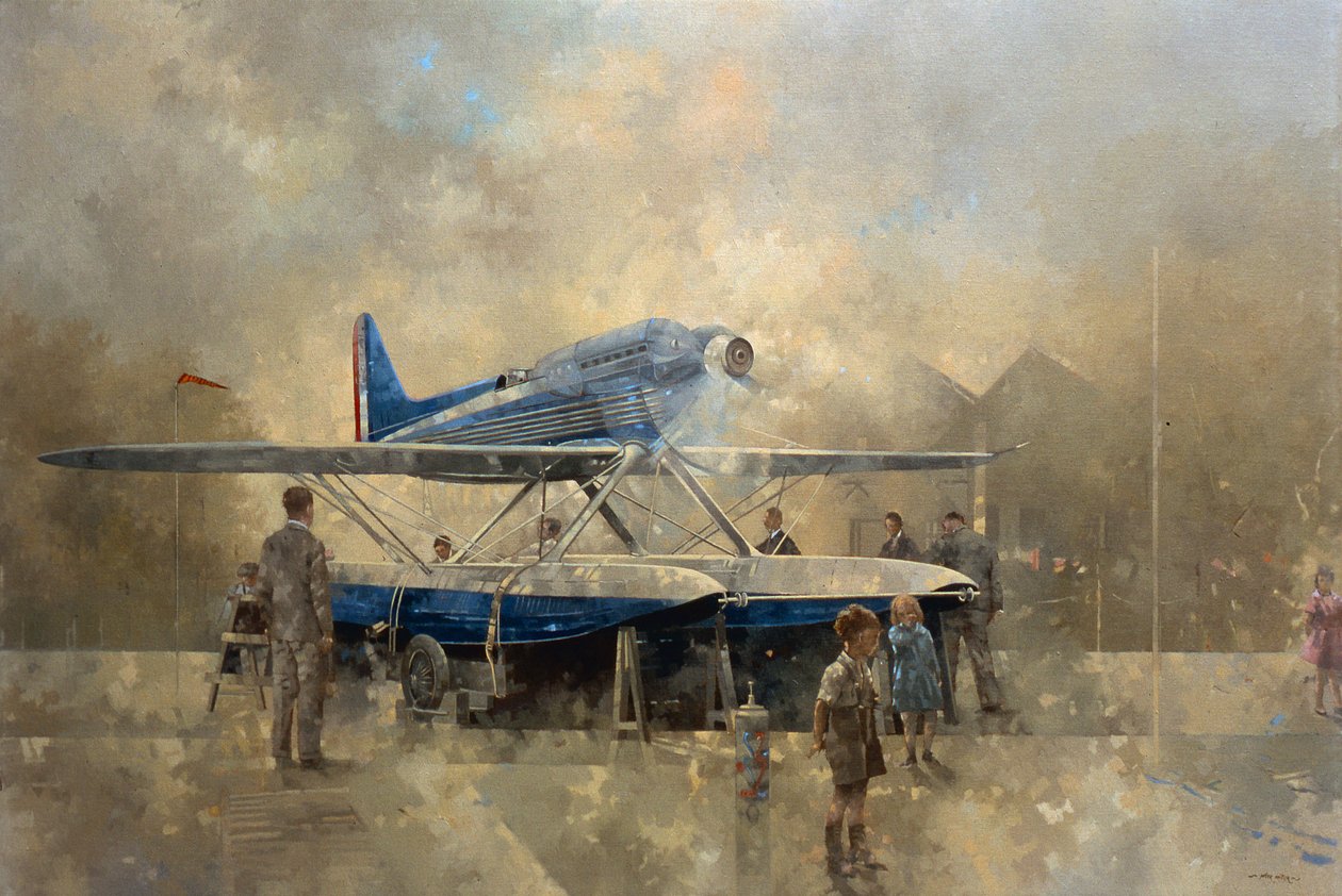 Winterochtend met de Schneider door Peter Miller