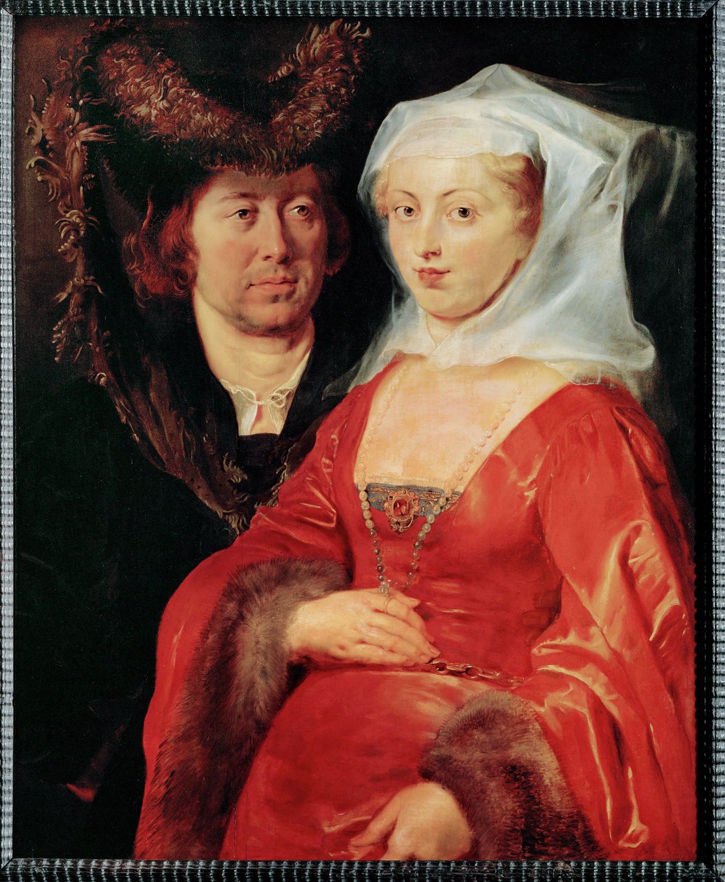 Ansegius en Sint Bega door Peter Paul Rubens