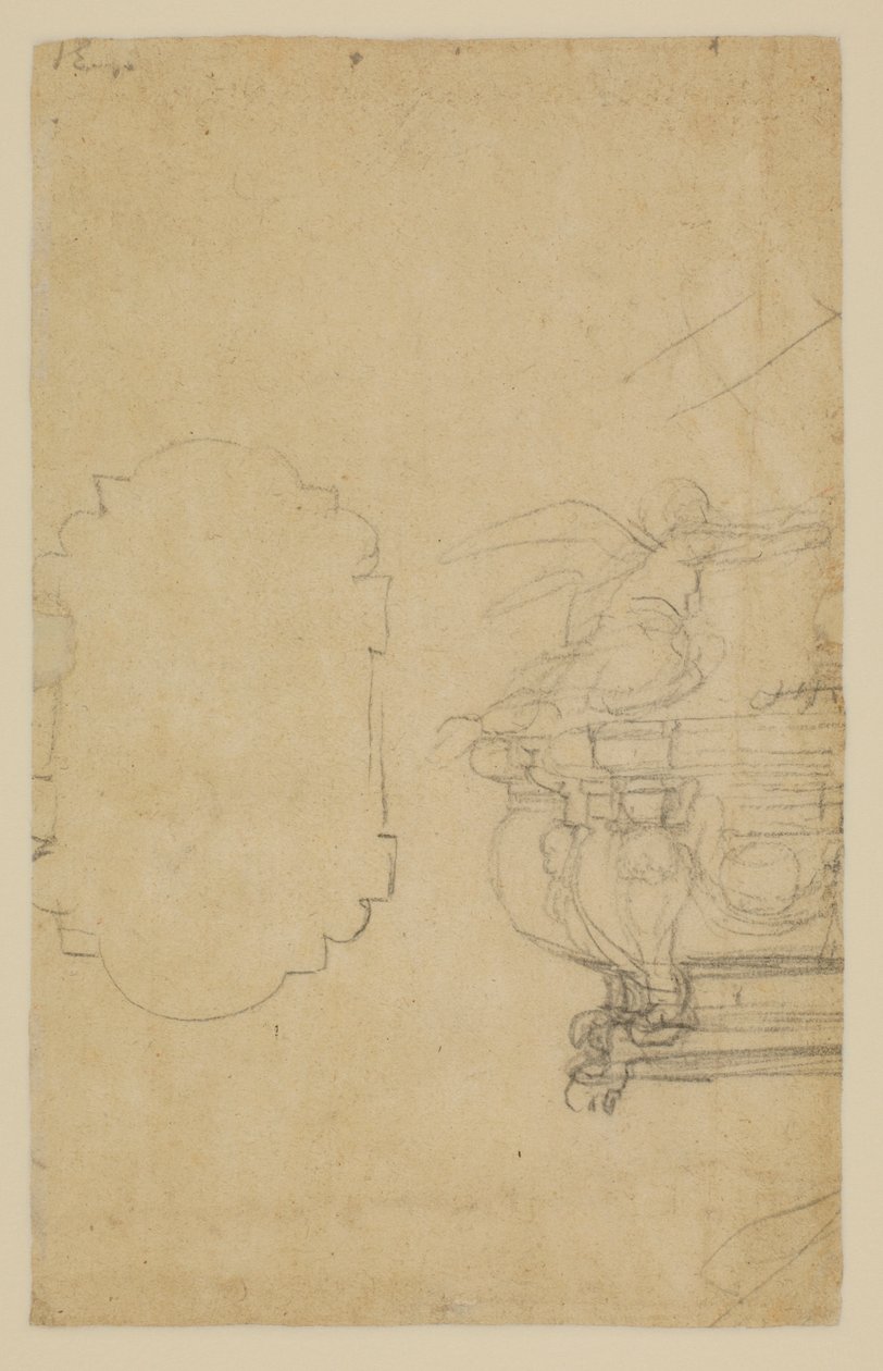 Architecturale studies door Peter Paul Rubens
