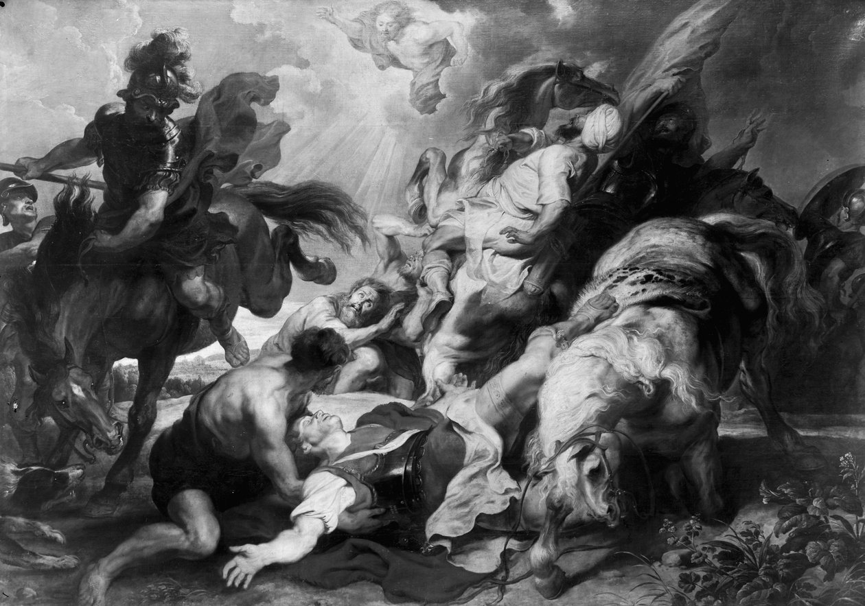 De bekering van Paulus (Saulus) door Peter Paul Rubens