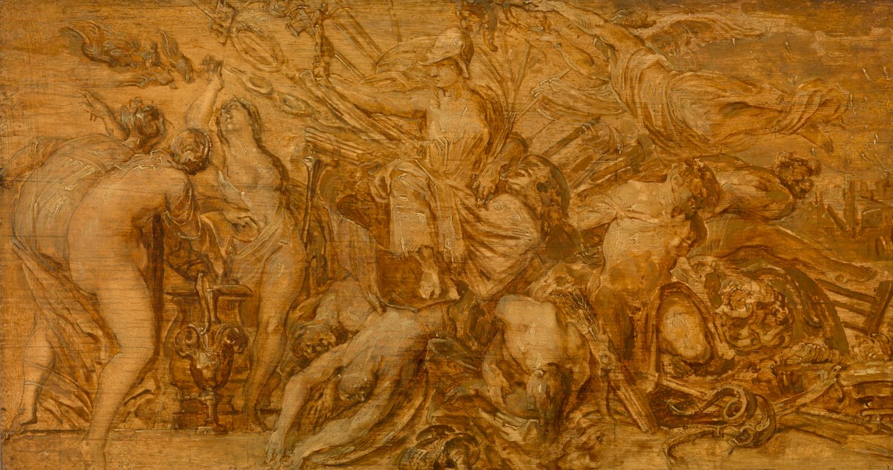 Bellona door Peter Paul Rubens