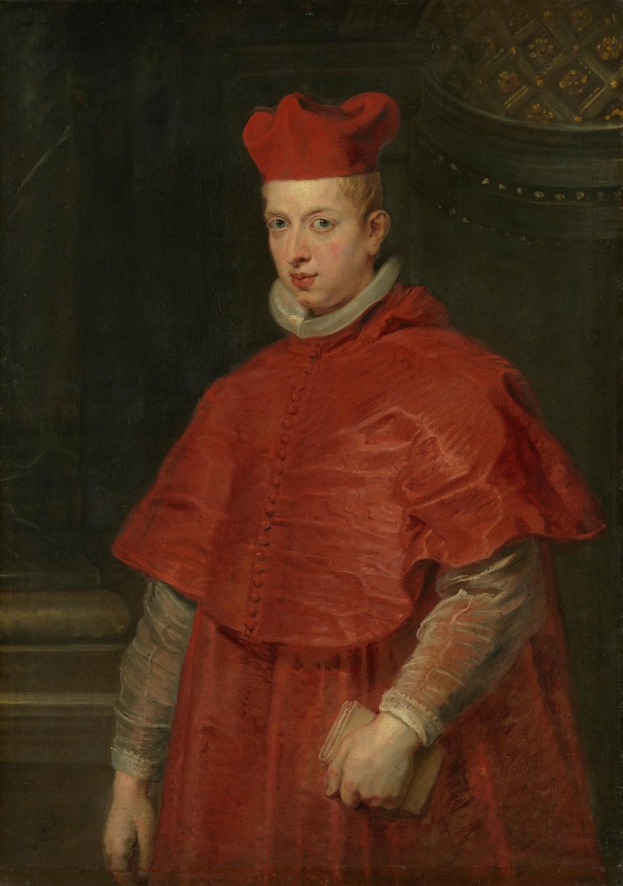 Portret van Don Fernando, kardinaal-infant van Spanje door Peter Paul Rubens