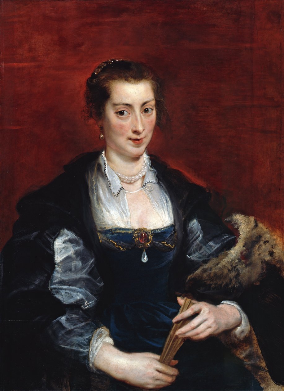 Portret van een vrouw door Peter Paul Rubens