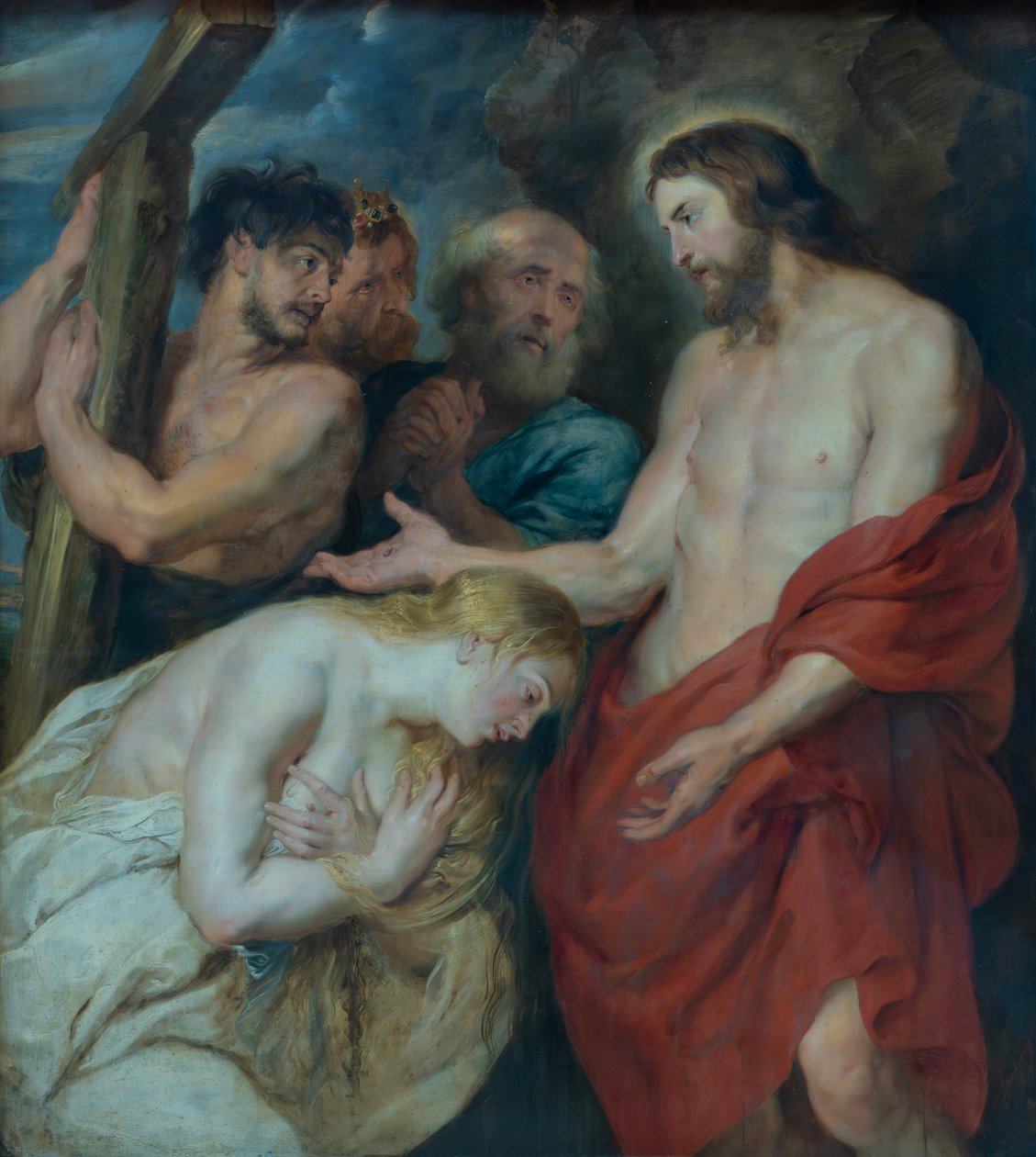 Christus en de berouwvolle zondaars door Peter Paul Rubens