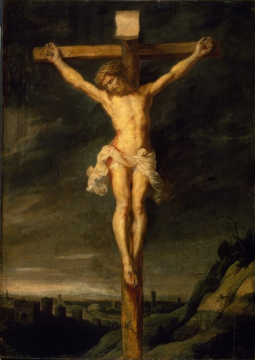 Christus aan het kruis door Peter Paul Rubens