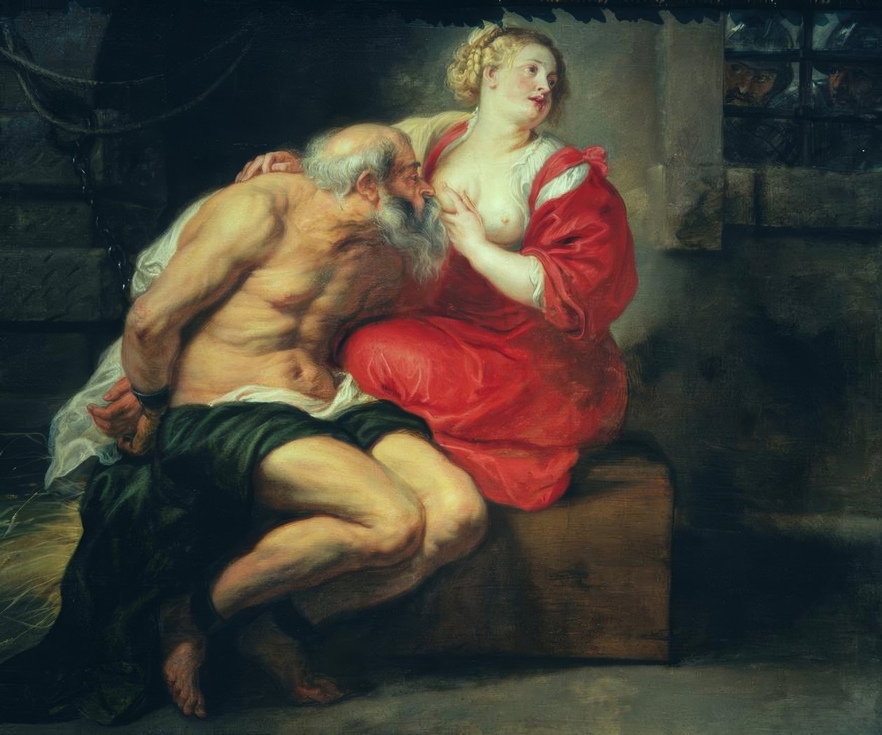 Cimon en Pero door Peter Paul Rubens