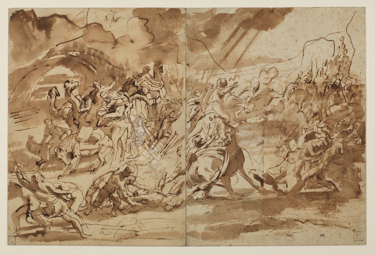 Bekering van Sint Paulus door Peter Paul Rubens
