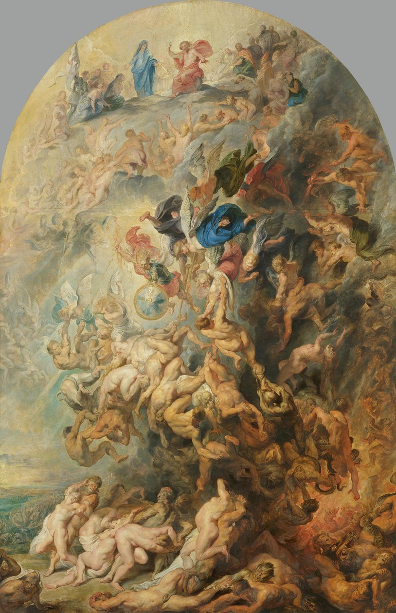 Het kleine Laatste Oordeel door Peter Paul Rubens