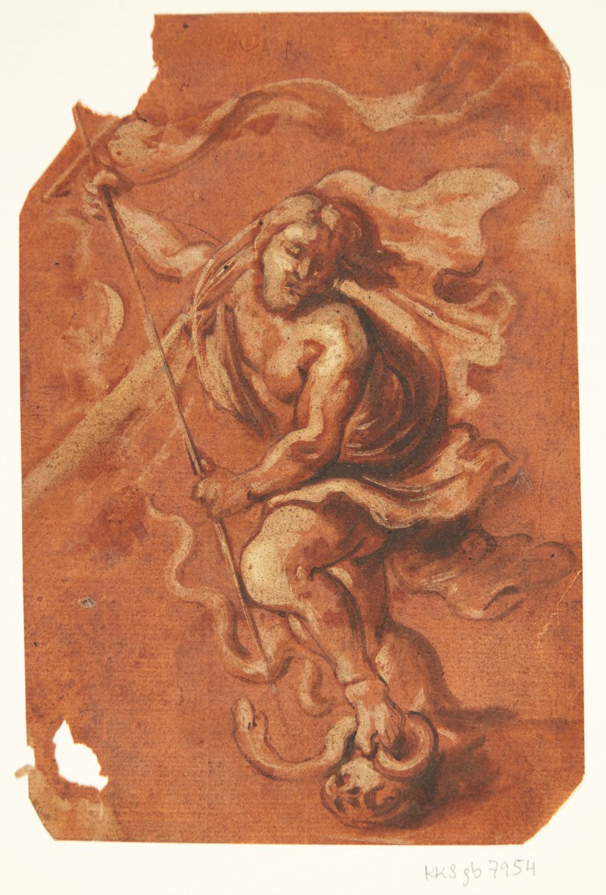 Der auferstandene Christus door Peter Paul Rubens