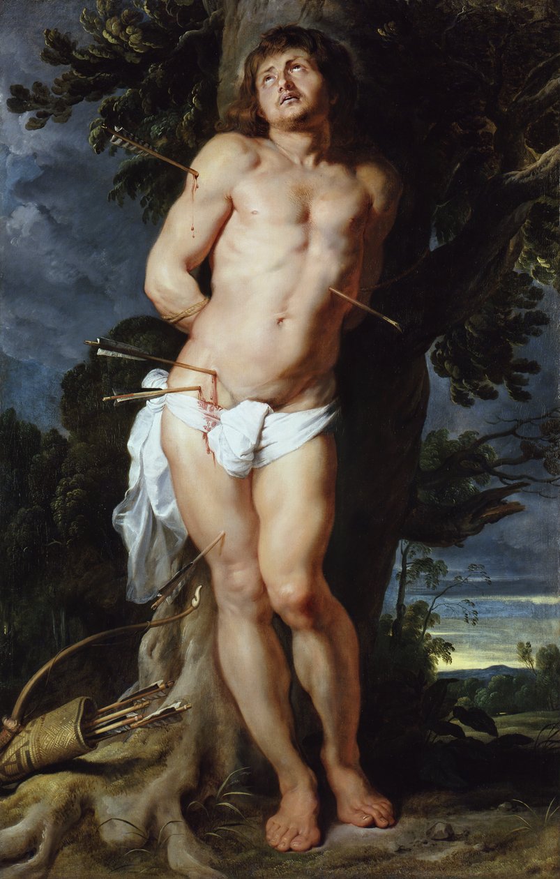 De heilige Sebastiaan door Peter Paul Rubens