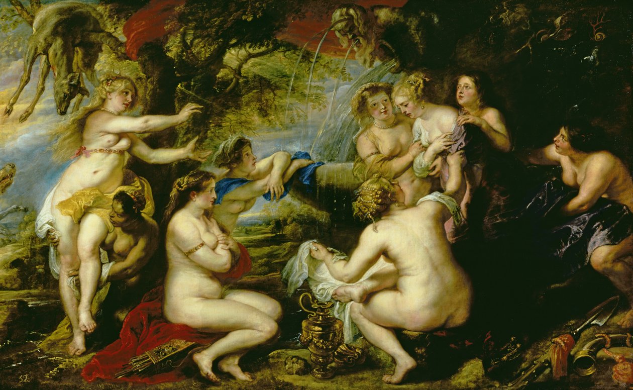 Diana en Callisto, c.1638-40 door Peter Paul Rubens