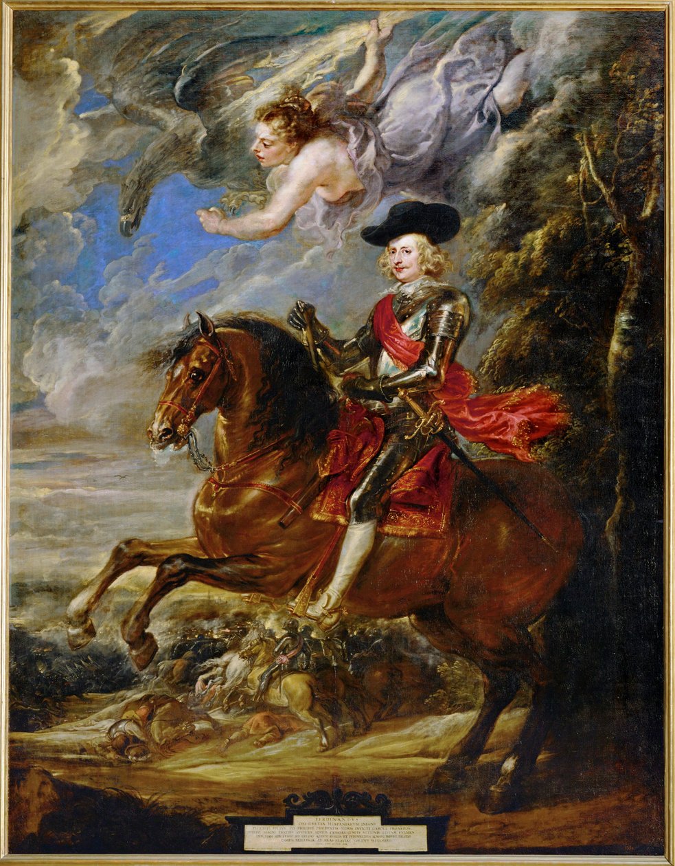 Ruitersportret van kardinaal-infant Don Fernando van Oostenrijk door Peter Paul Rubens