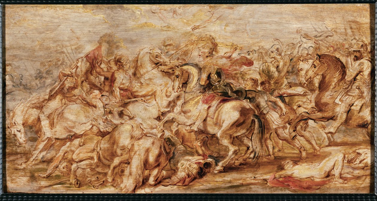 Hendrik IV (olieverfschets) door Peter Paul Rubens