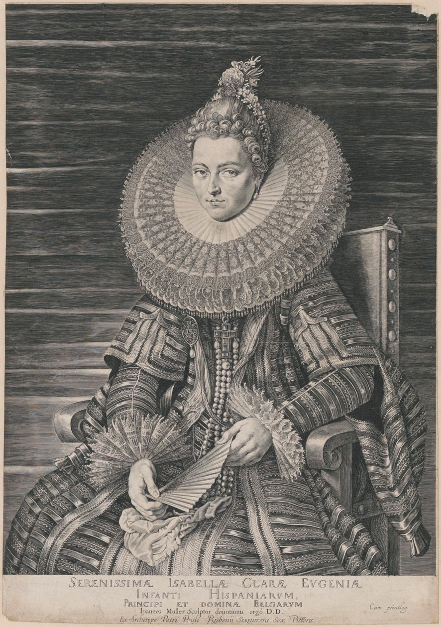 Isabella, infante van Spanje door Peter Paul Rubens