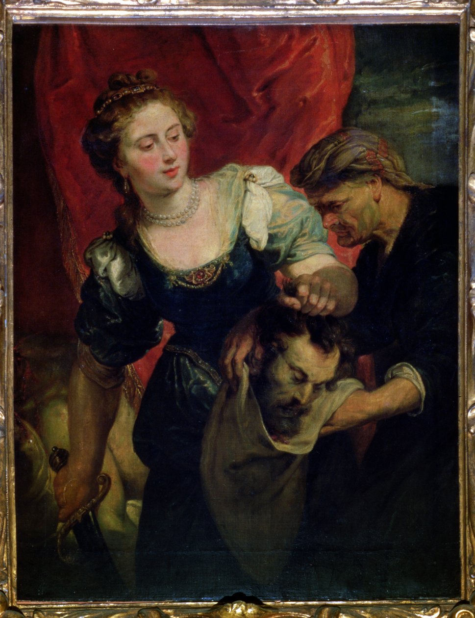 Judith met het hoofd van Holofernes door Peter Paul Rubens