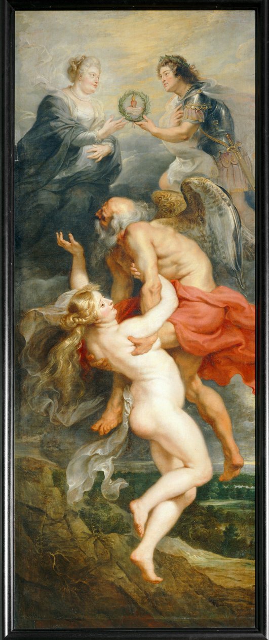 Le Triomphe de la verite, ou La parfaite et sincère union de la reine-mère et de son fils ... door Peter Paul Rubens