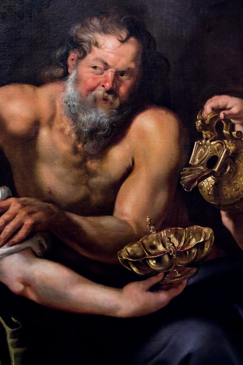 Lot en zijn dochters, ca. 1610 (Olieverf op doek) door Peter Paul Rubens