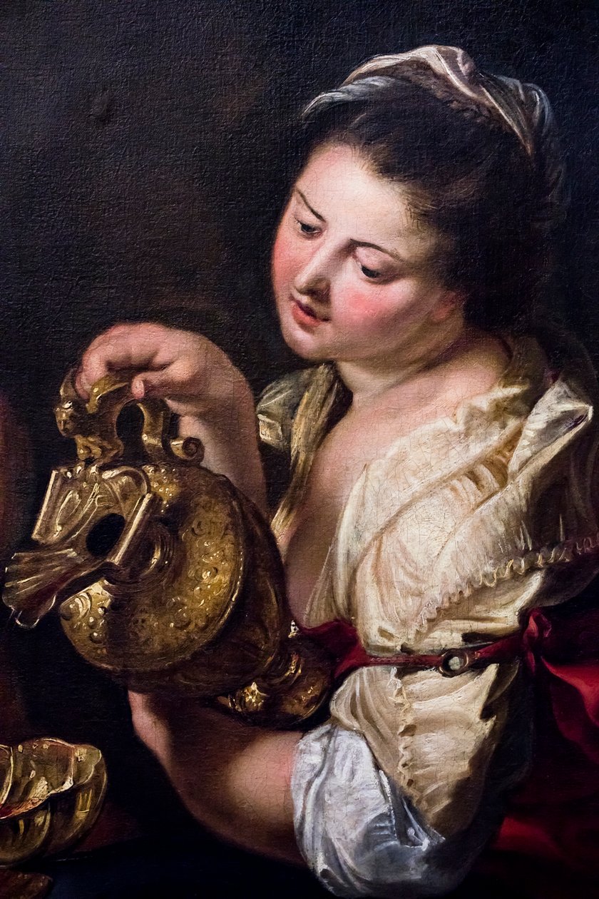 Lot en zijn dochters, ca. 1610 (Olieverf op doek) door Peter Paul Rubens