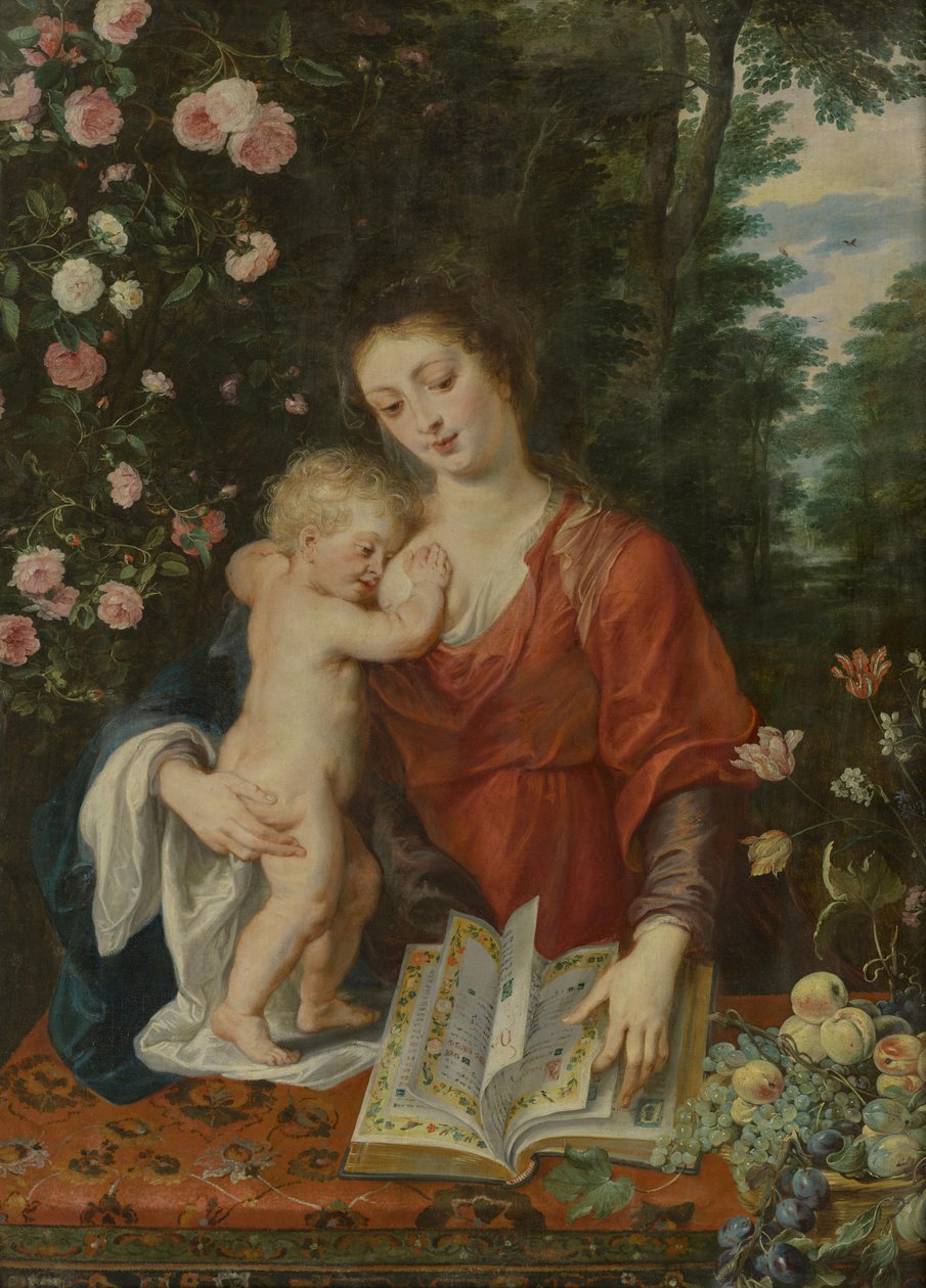 Maria met het Kind door Peter Paul Rubens