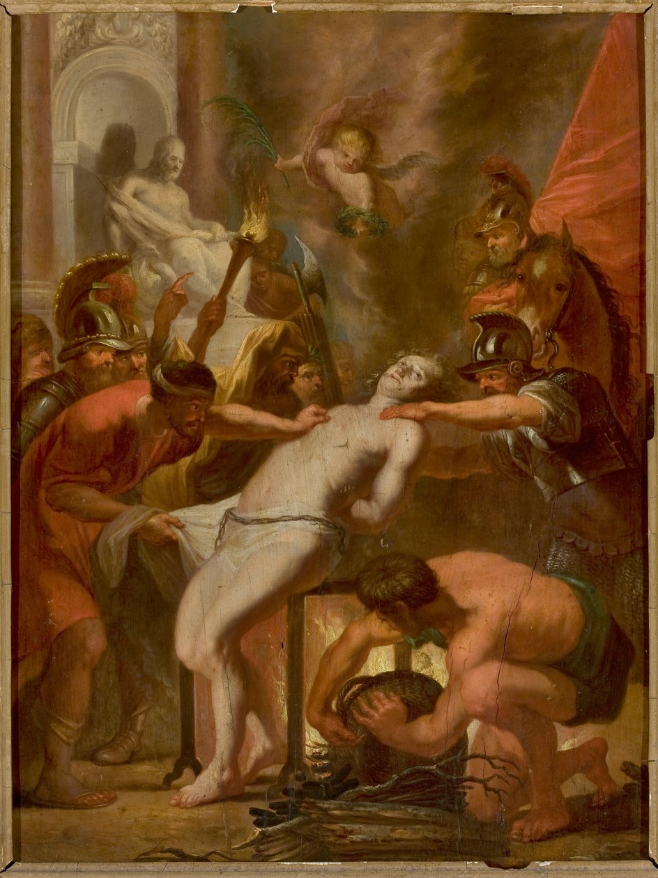 Het martelaarschap van de heilige Laurentius door Peter Paul Rubens