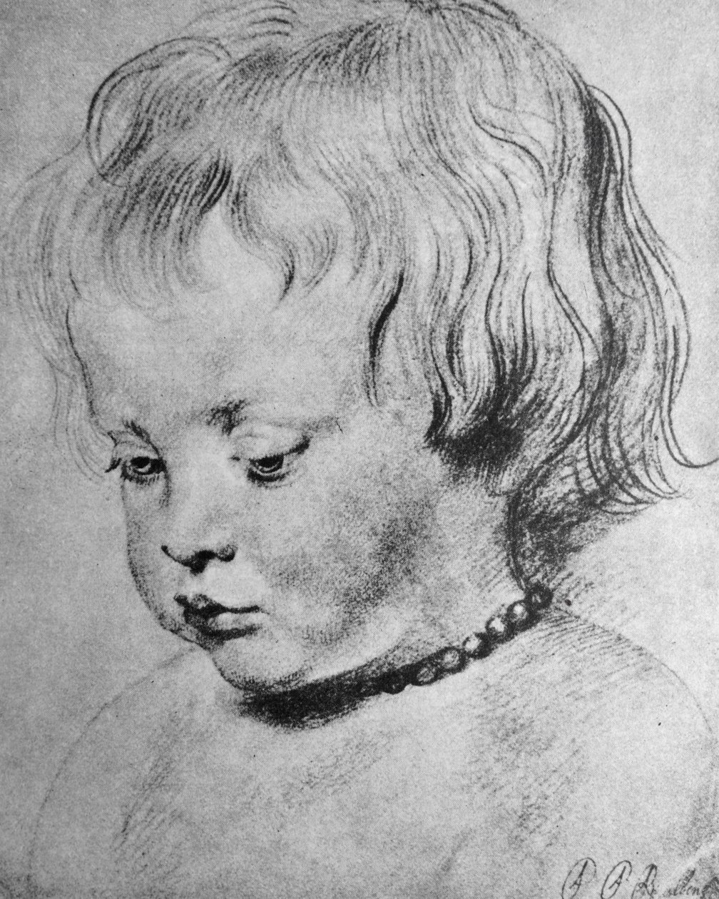 Nicholaas Rubens draagt een koraalketting door Peter Paul Rubens