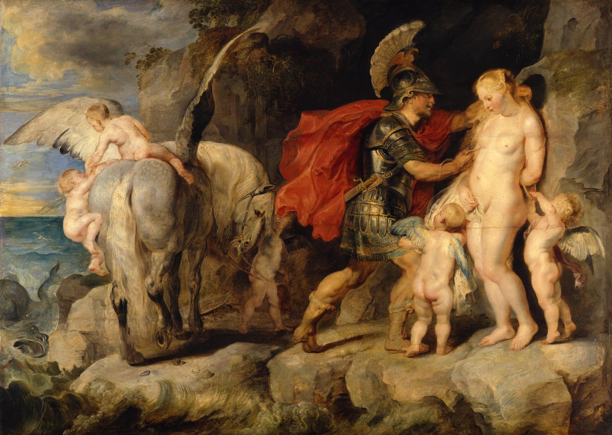 Perseus bevrijdt Andromeda door Peter Paul Rubens