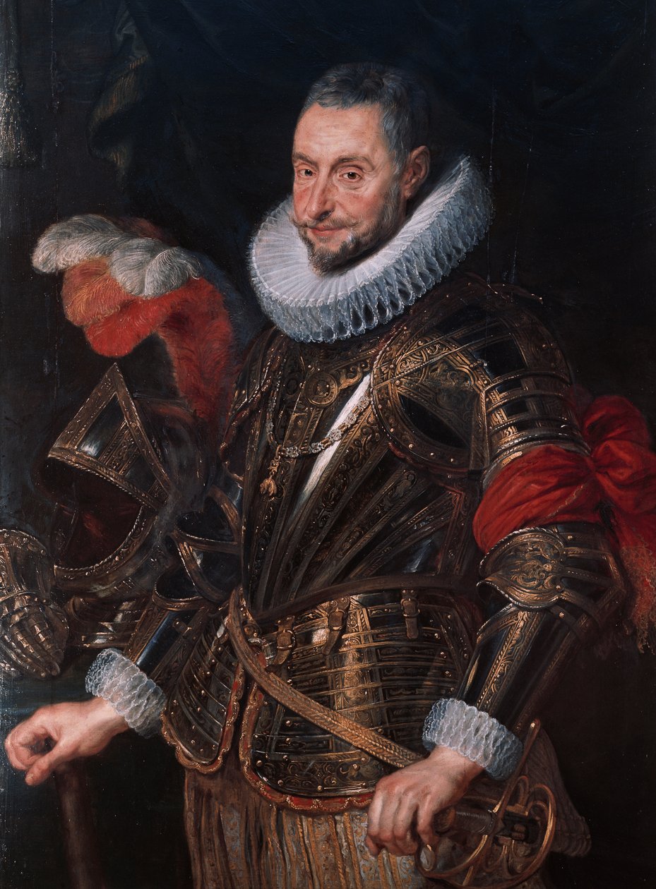 Portret van Ambrogio Spinola door Peter Paul Rubens
