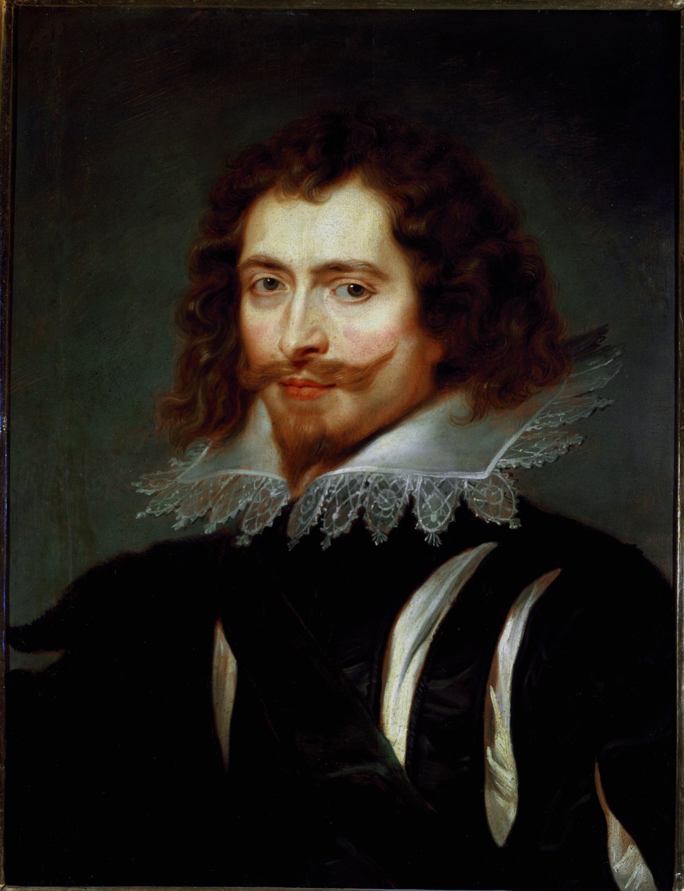 Portret van George Villiers, Hertog van Buckingham door Peter Paul Rubens