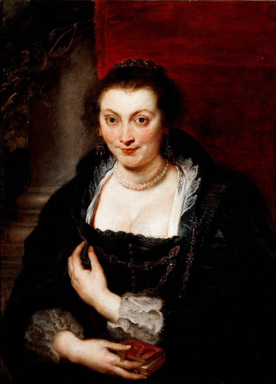 Portret van Isabella Brandt, vrouw van de schilder door Peter Paul Rubens