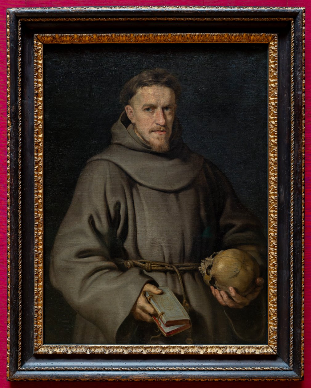 Portret van een franciscaanse monnik door Peter Paul Rubens