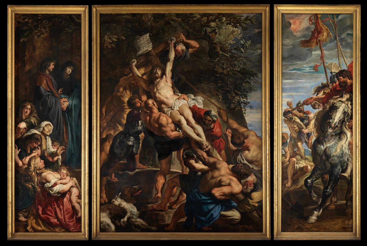 De Kruisoprichting door Peter Paul Rubens