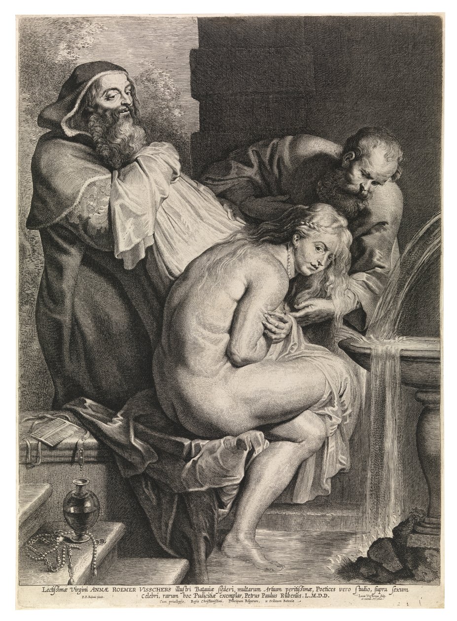 Susanna en de Ouderen door Peter Paul Rubens