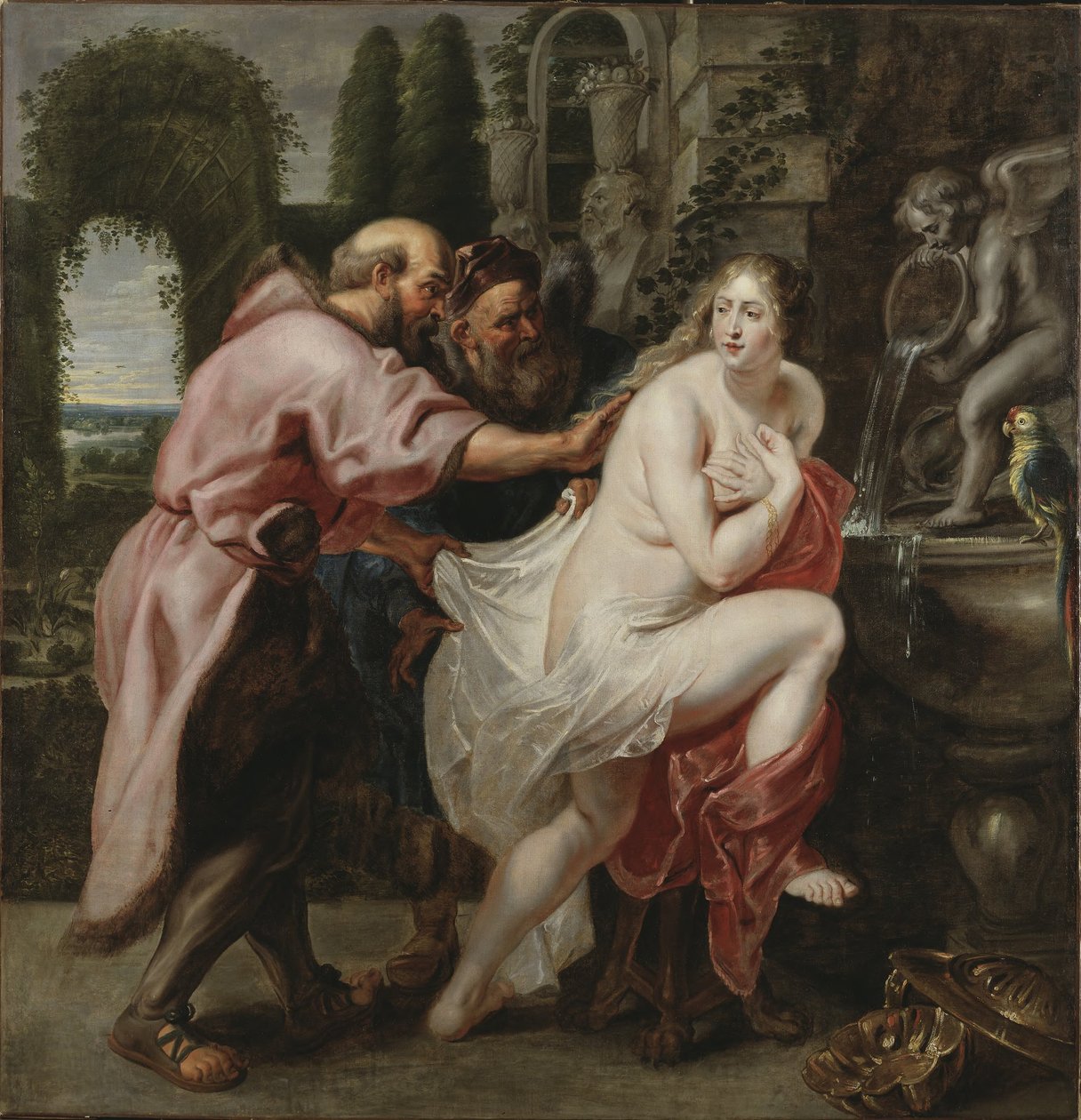 Susanna en de ouderlingen door Peter Paul Rubens
