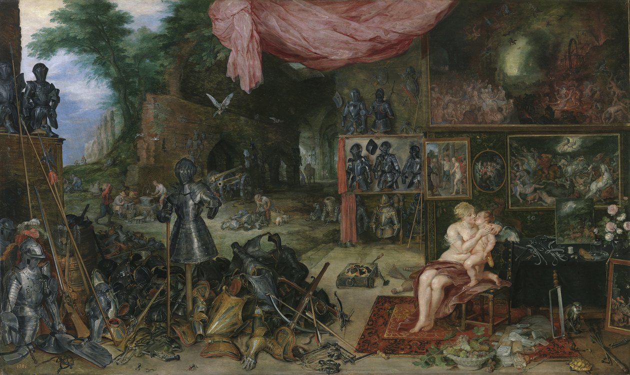 De Allegorie van de Aanraking door Peter Paul Rubens