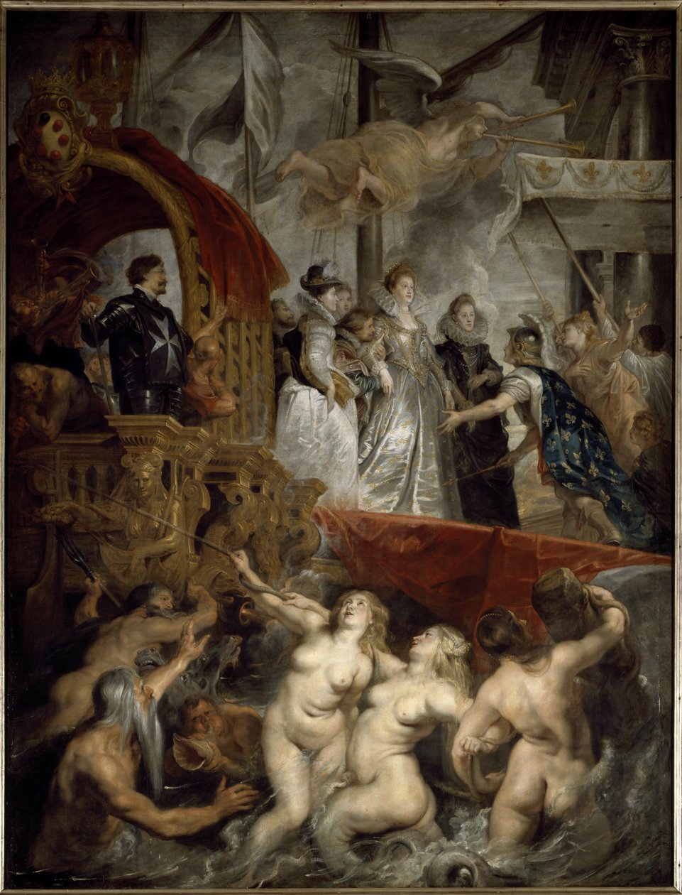 De inscheping van Maria de