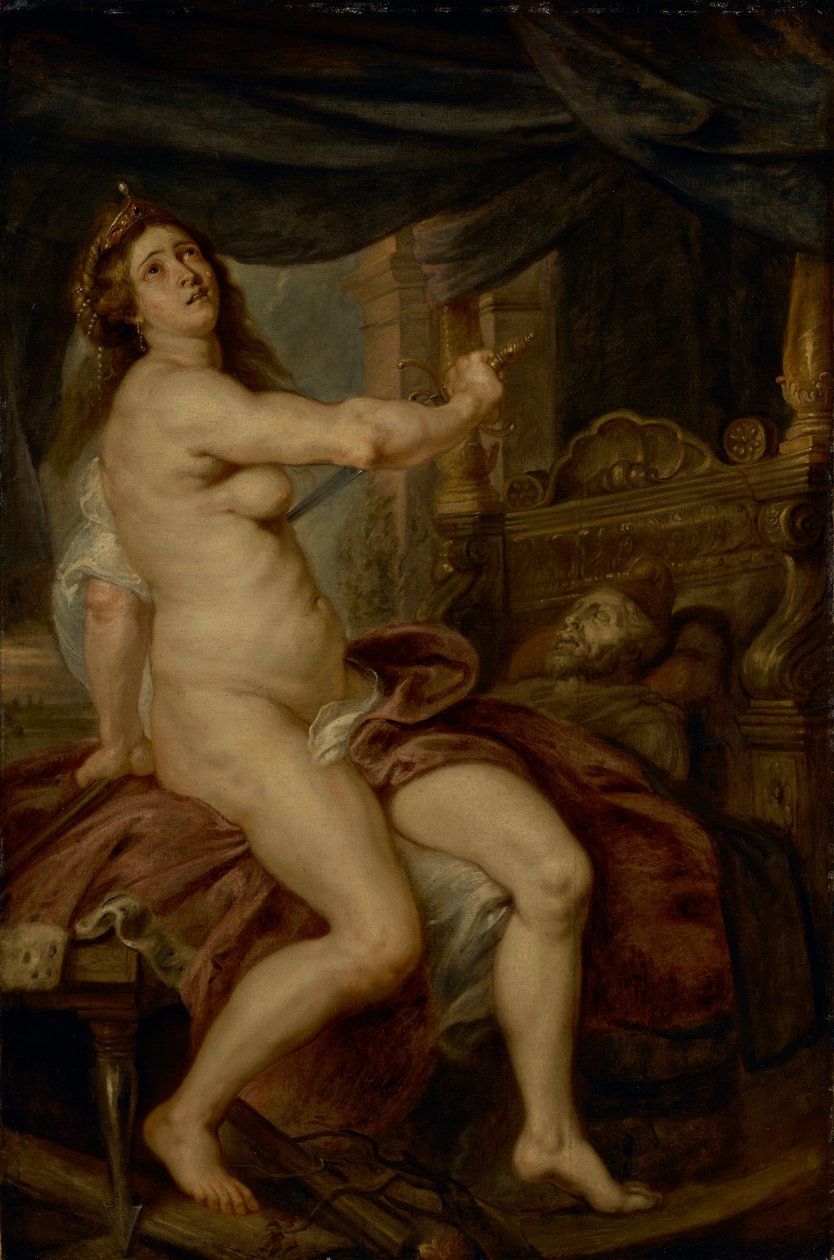 De dood van Dido door Peter Paul Rubens
